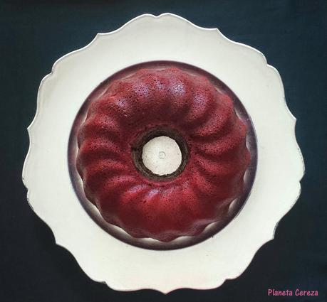 Recetas redondas de color cereza (XV) : Red Velvet Bundt Cake