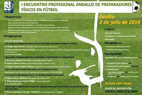 I ENCUENTRO PROFESIONAL ANDALUZ DE PREPARADORES FÍSICOS EN FÚTBOL