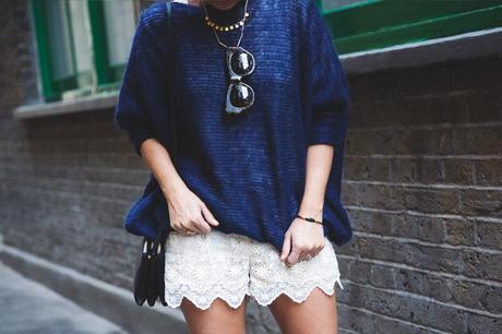 Lace_Shorts-Lace_Up_Sandals-Blue_Jumper-Outfit-17