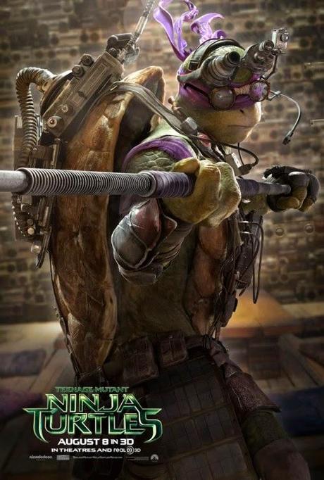 DONATELLO PROTAGONIZA EL CUARTO CARTEL INDIVIDUAL DE NINJA TURTLES