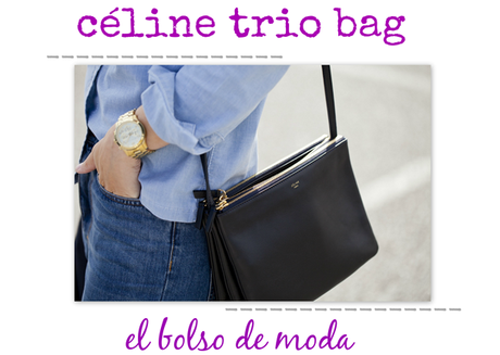 celine trio bag (y su clon)