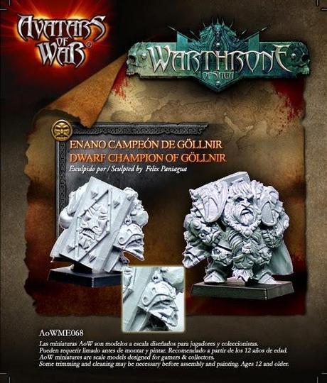 Campeón de Göllnir y nuevo Enano Bersérker desde Avatars of War