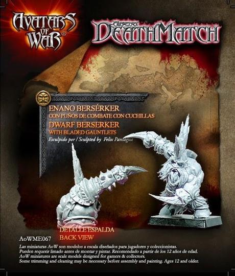 Campeón de Göllnir y nuevo Enano Bersérker desde Avatars of War
