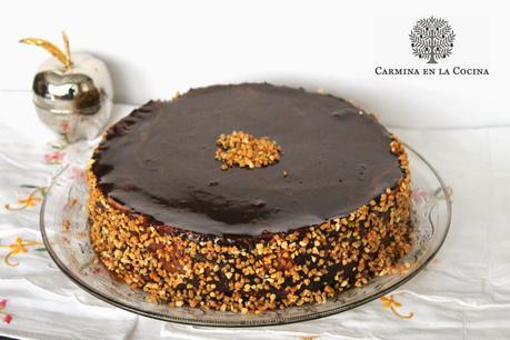 TARTA CHOCOLATE EN DOS TEXTURAS