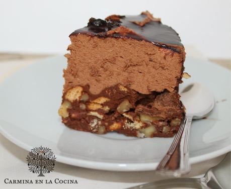 TARTA CHOCOLATE EN DOS TEXTURAS TARTA CHOCOLATE EN DOS TEXTURAS