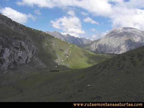 Ruta Tuiza Fariñentu Peña Chana: Camino de Braña Corros a Peña Chana