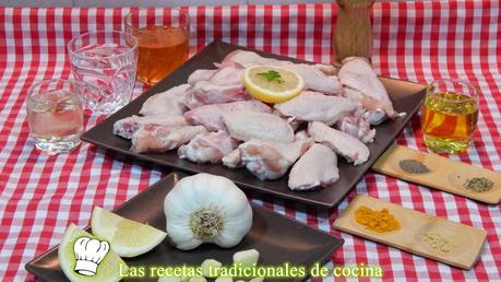 Receta fácil de alitas de pollo con miel