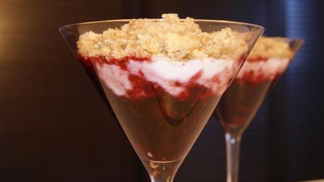 Crumble de Frutos Rojos Light