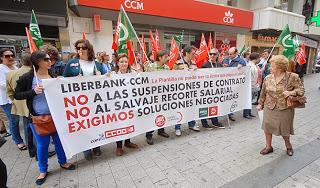 CCM-LIBERBANK lidera el ranking de los peores bancos en Albacete.