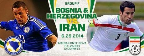 Partido Bosnia vs Irán 