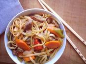 Tallarines improvisados