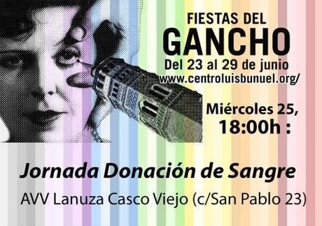 Donación de Sangre en las Fiestas del Barrio de San Pablo. Zaragoza