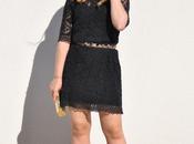 Black lace/ Lips