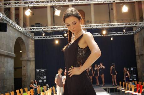 La trastienda de un desfile....