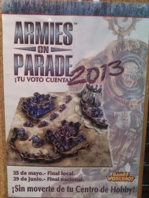 Esperando informaciones solidas de los Armies on Parade,Golden Demon y Games Day