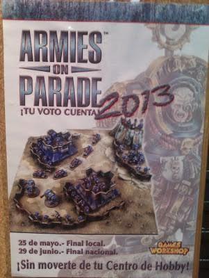 Esperando informaciones solidas de los Armies on Parade,Golden Demon y Games Day