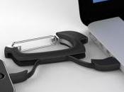 NomadClip cable recarga forma mosquetón