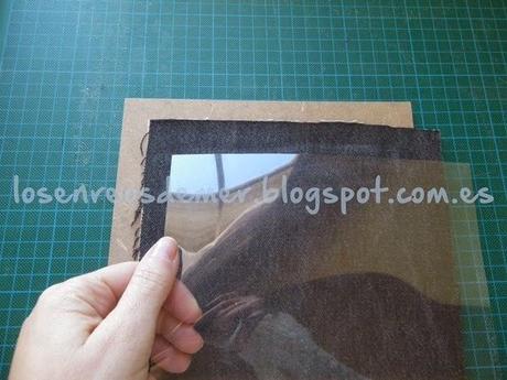 Piezas para componer el marco de la fotografía