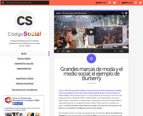 Código social