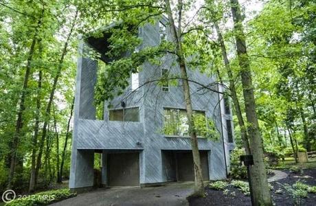 Casa brutalista en Maryland Estados Unidos