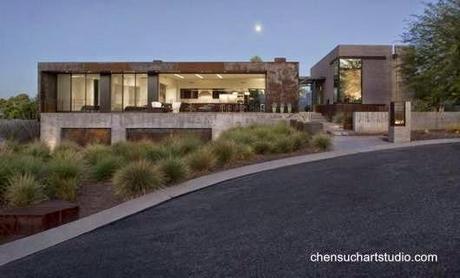 Residencia en Arizona inspirada en el Brutalismo arquitectónico