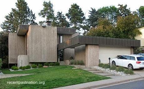 Residencia urbana expresión de Brutalismo en Estados Unidos 1970