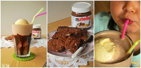Milkshake de Nutella y Vainilla, en Ebom