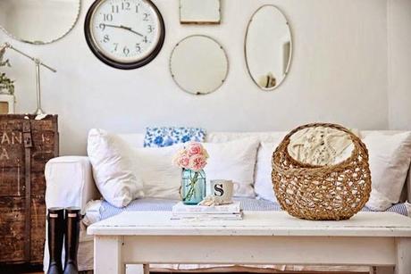 Decoracion Rustica con Relojes