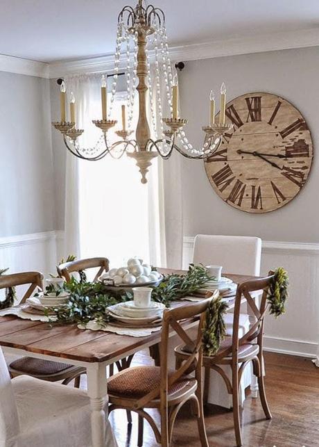 Decoracion Rustica con Relojes