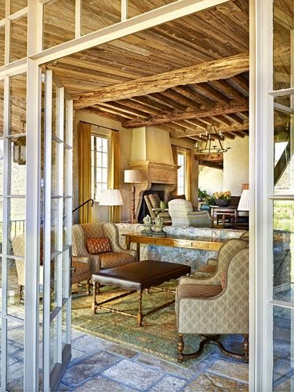 Casa Americana Estilo Provenza Rustico