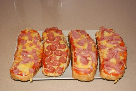 PIZZA EXPRESS O COMO HACER UNA PIZZA EN 5 MINUTOS