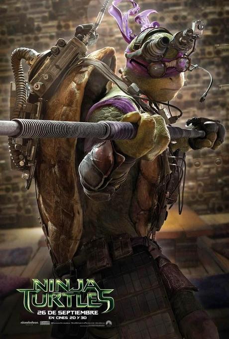 LOS CUATRO CARTELES Y EL SEGUNDO TRAILER EN CASTELLANO DE NINJA TURTLES