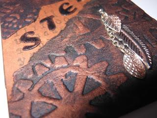 Tag y ATC coordinado (Steampunk)