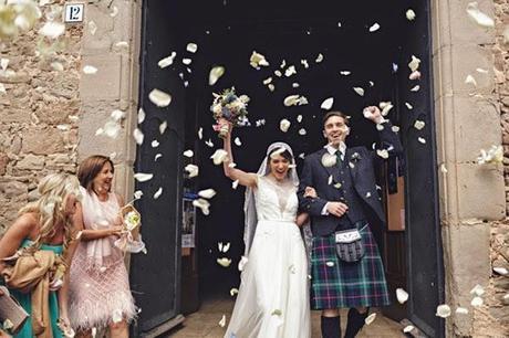 La boda romántica de Maite y Allan