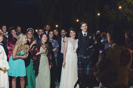 La boda romántica de Maite y Allan