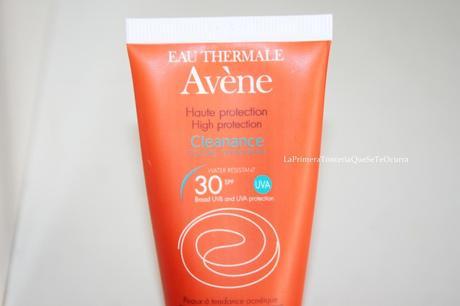 Fotoprotector Cleanance SPF30 de Avéne Fotoprotector Cleanance SPF30 de Avéne