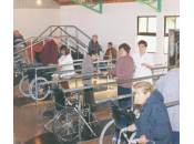 Efecto semanas entrenamiento fuerza moderada-alta intensidad ancianos