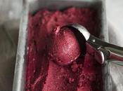 Helado frutas bosque yogur