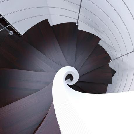 Escalera de caracol Serie E20 o escalera en espiral