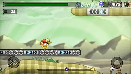 Ya disponible Farting Felix para móviles, una mezcla de géneros 'explosiva'