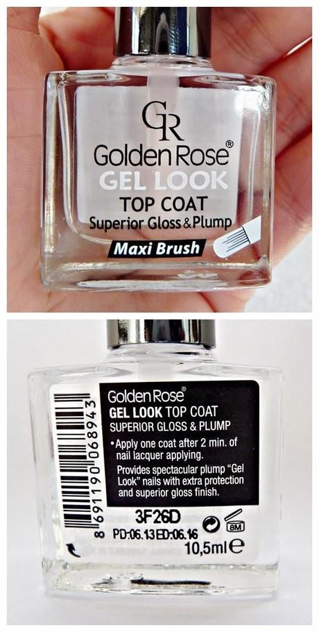 Top coat efecto gel de Golden Rose: ¿por qué no cumple su función?