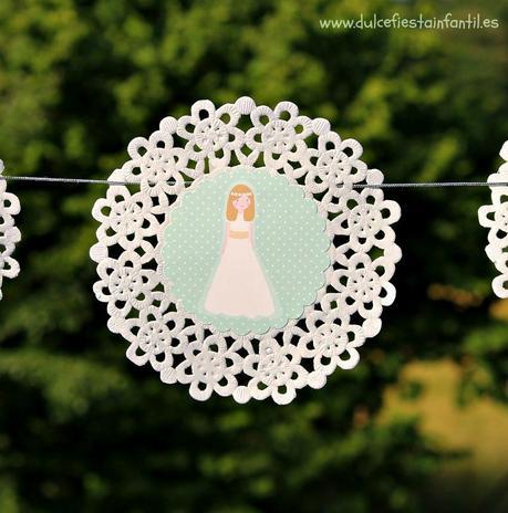 Guirnalda para primera Comunión