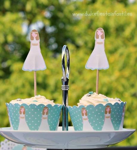 toppers para Wrapper Primera comunión