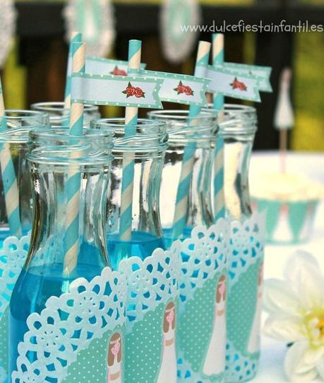 Botellitas decoradas Primera Comunión
