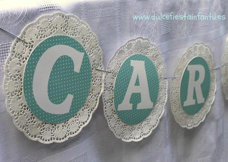 Guirnalda personalizada Primera Comunión