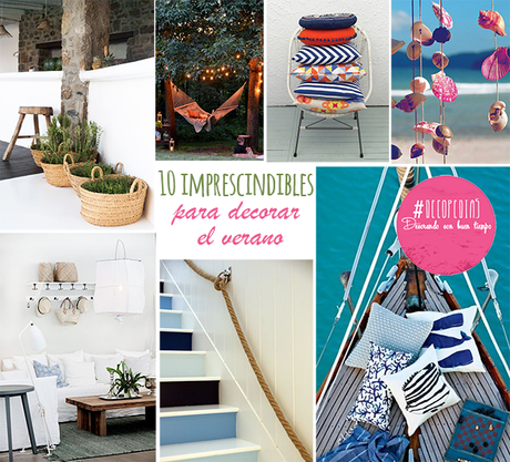 10 imprescindibles para decorar el verano