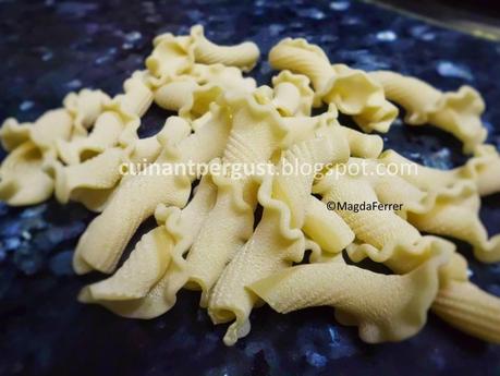 Gigli al ragù di lepre (Gigli con salsa de conejo)