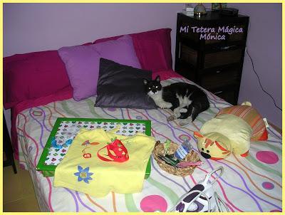 Camiseta decorada y un enlace de Scrapbook.