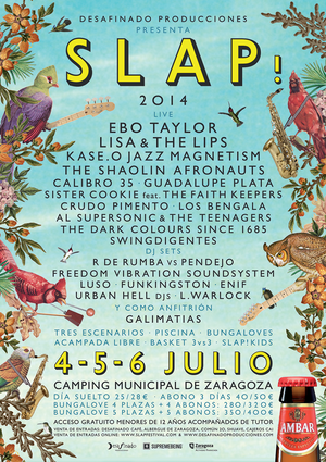 SLAP! Festival 2014 (4/5/6 Julio -Zaragoza-)