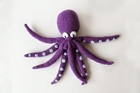 2145.- Patrones de crochet: animales marinos